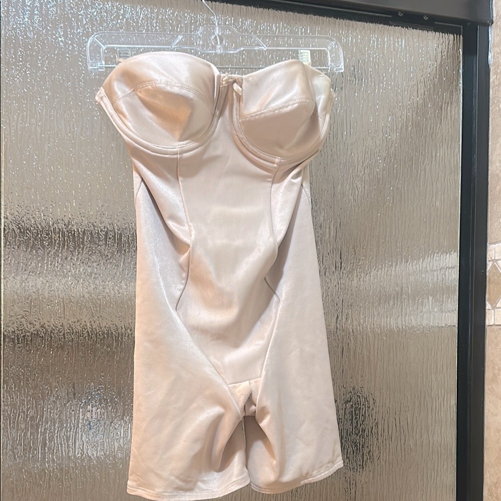 Strapless Cream Body Shaper